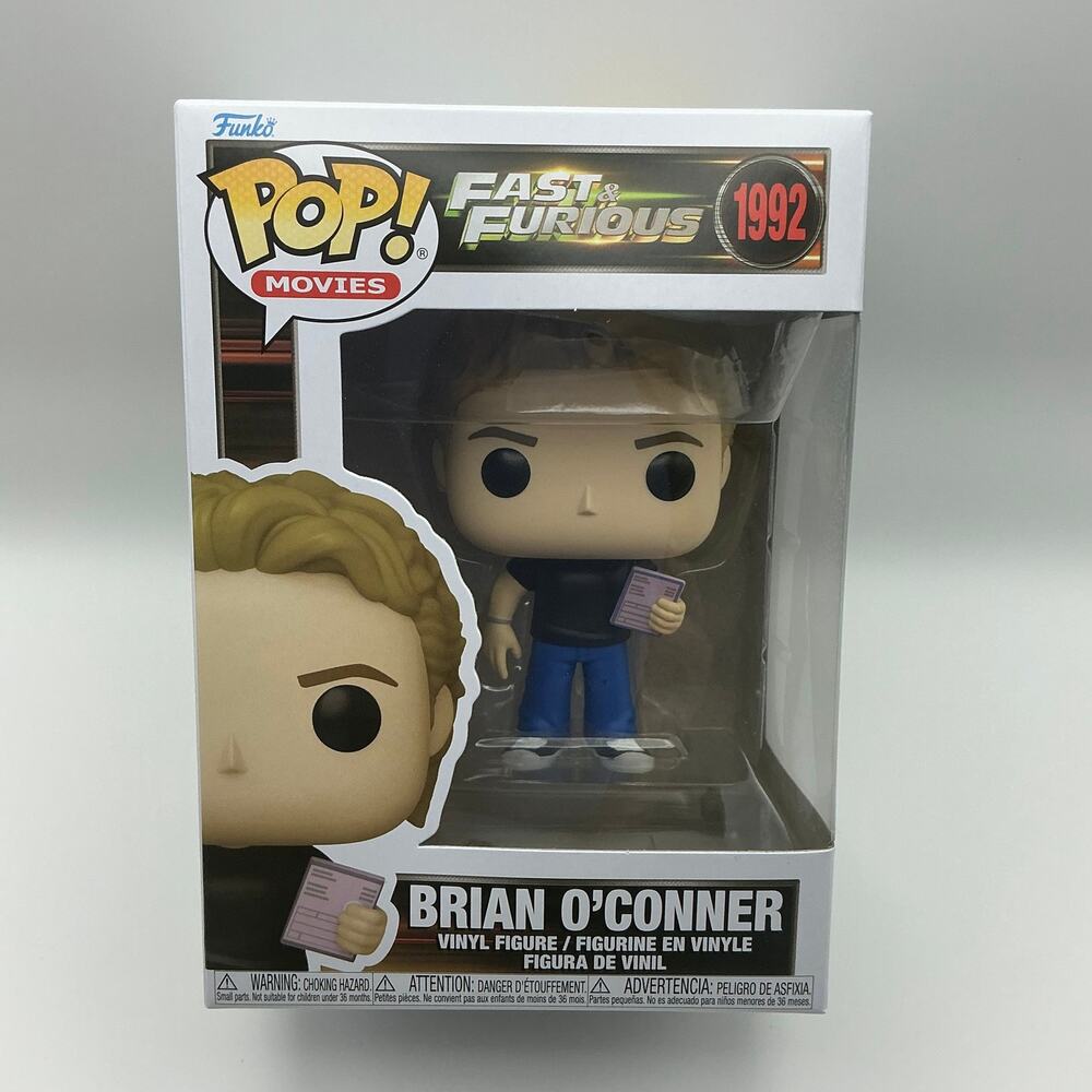 Funko Pop Fast & Furious Brian O’Conner #1992 Vinyl Figure